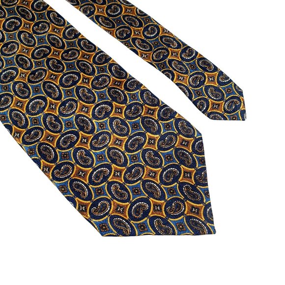 Adolfo New York Mens Necktie Tie All Silk Designer Accessory Work Office Gift - Picture 2 of 5